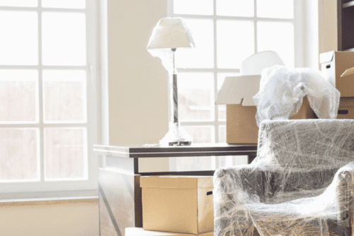 How to pack lamps for moving?