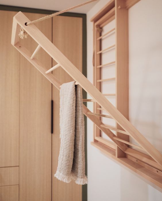 14 ways to dry clothes in small apartments