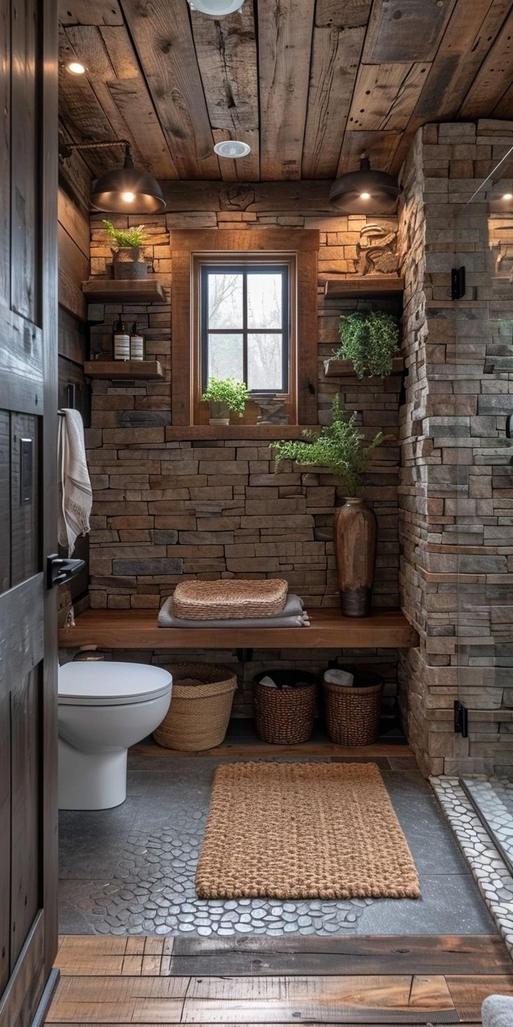 rustic touches