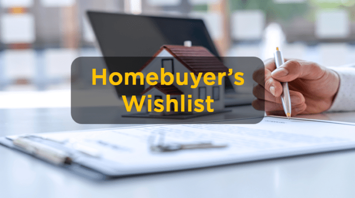 Homebuyer's Wishlist