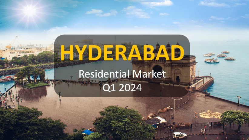 Hyderabad Residential Market Trends Q1 2024: Evaluating the Significance of the New Supply Drop