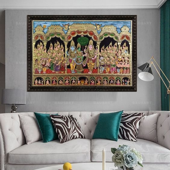 Tanjore painting decor