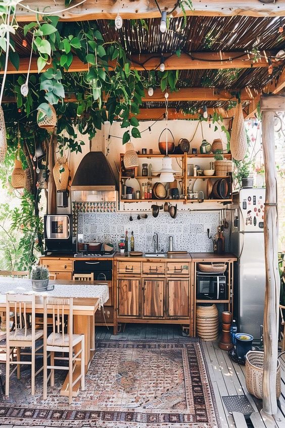 Tropical kitchen