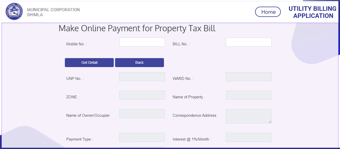 Property Tax Shimla: Online payment, tax rates, calculations