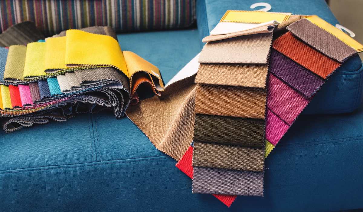 Fabric vs. leather sofa upholstery