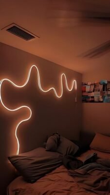 bedroom mood lighting