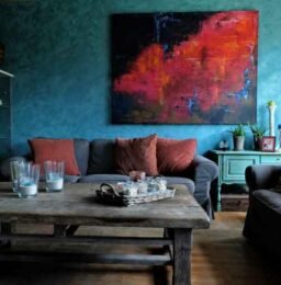 home decor with art pieces