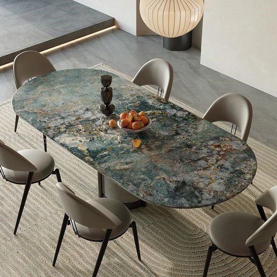 15 marble top dining table design ideas for home