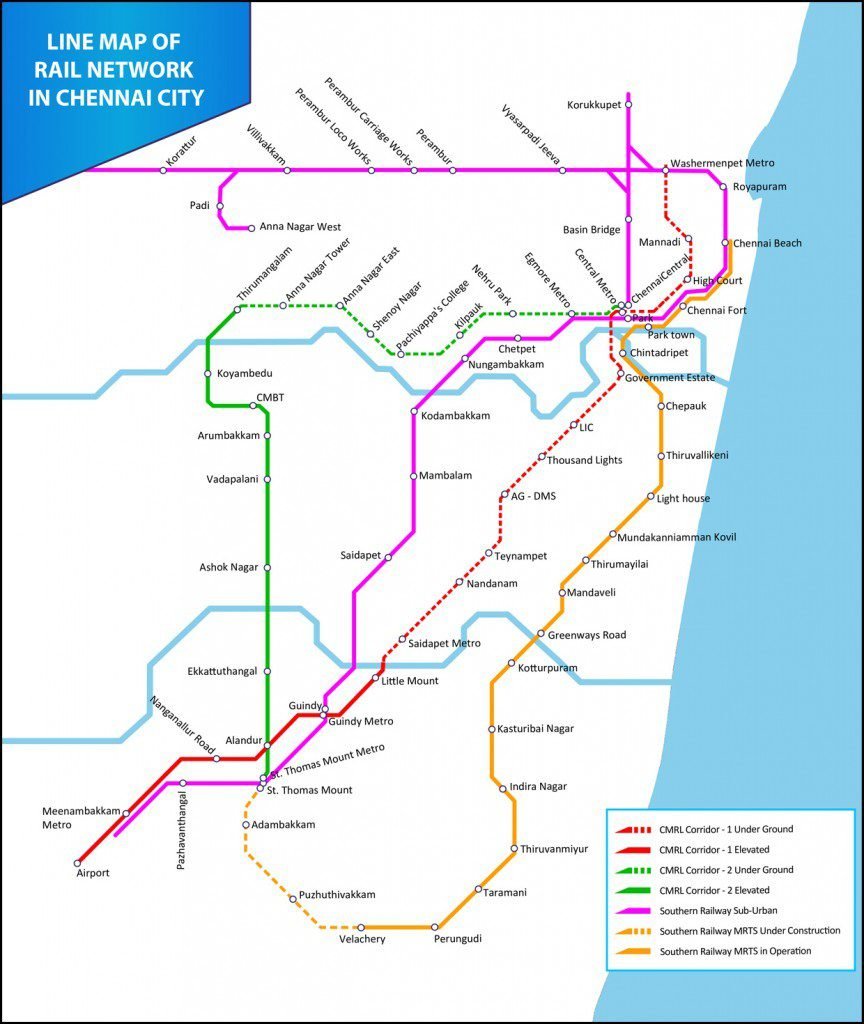 Chennai Metro Phase-2 route, stations, and latest updates