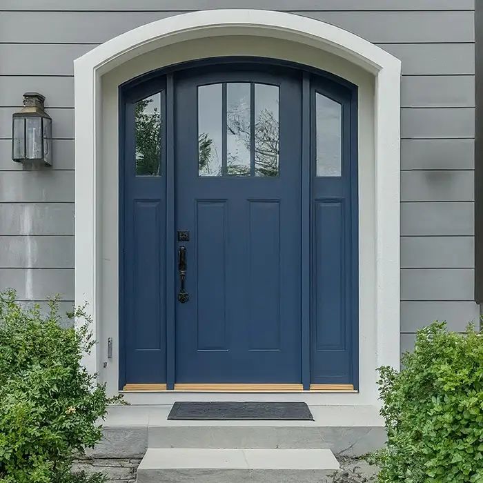 Top 10 elegant front door colours for white house