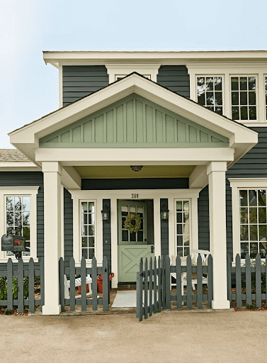 Exterior house colour combinations